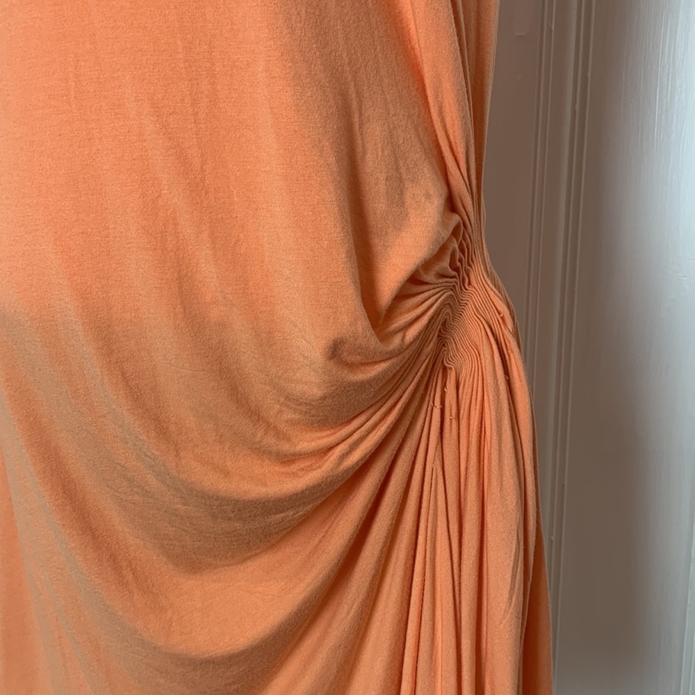 ☀️ Ultra soft peach coloured tunic dress - Picture 6 of 9